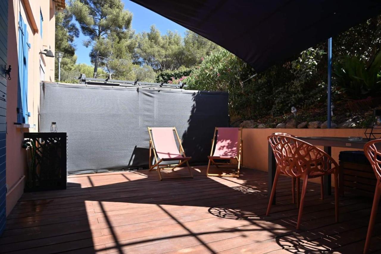 Appartement Cosy & Moderne A 180M De La Plage Санари-сюр-Мер Экстерьер фото